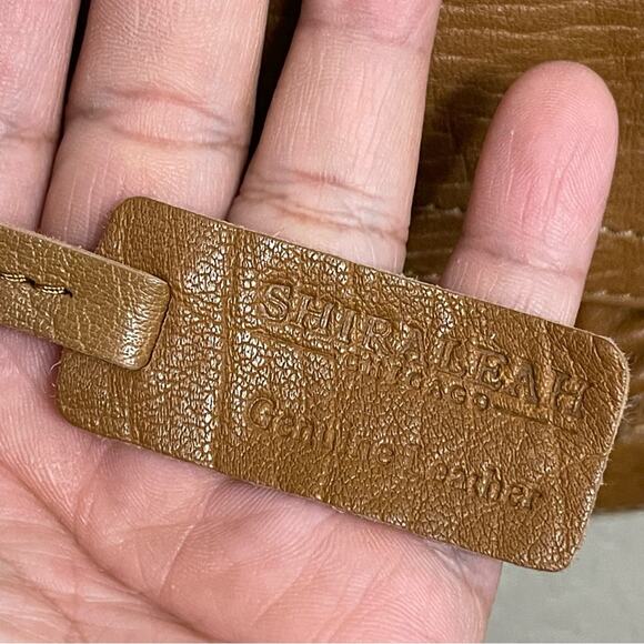 Shiraleah Chicago Tan Purse leather crossbody bag - Picture 4 of 14